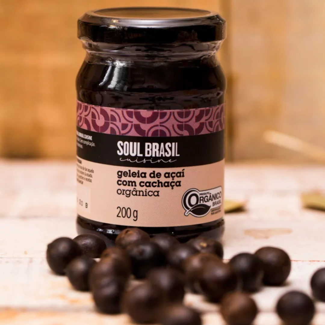 Soul Brasil Açaí Berry and Cachaça Jam 200g