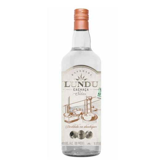 Weber Haus Artisanal Lundu Silver Cachaça 1L 40%