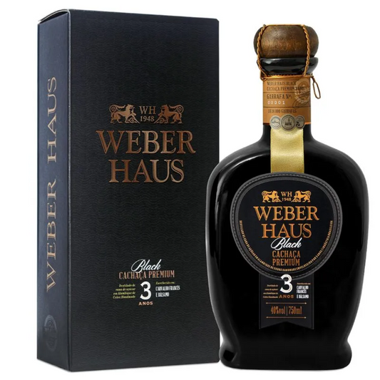 Weber Haus Premium Black Cachaça 750ml 40%