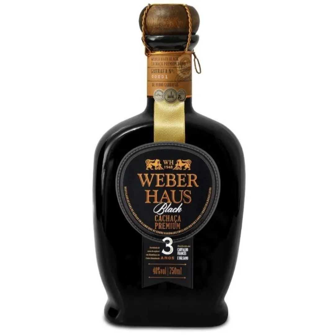 Weber Haus Premium Black Cachaça 750ml 40%