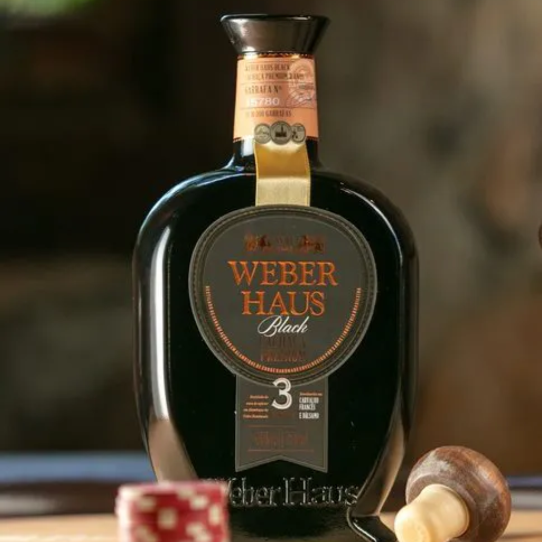 Weber Haus Premium Black Cachaça 750ml 40%