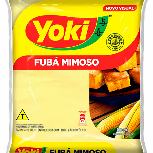 Yoki Fine Grain Corn Meal "Fubá Mimoso" 500g