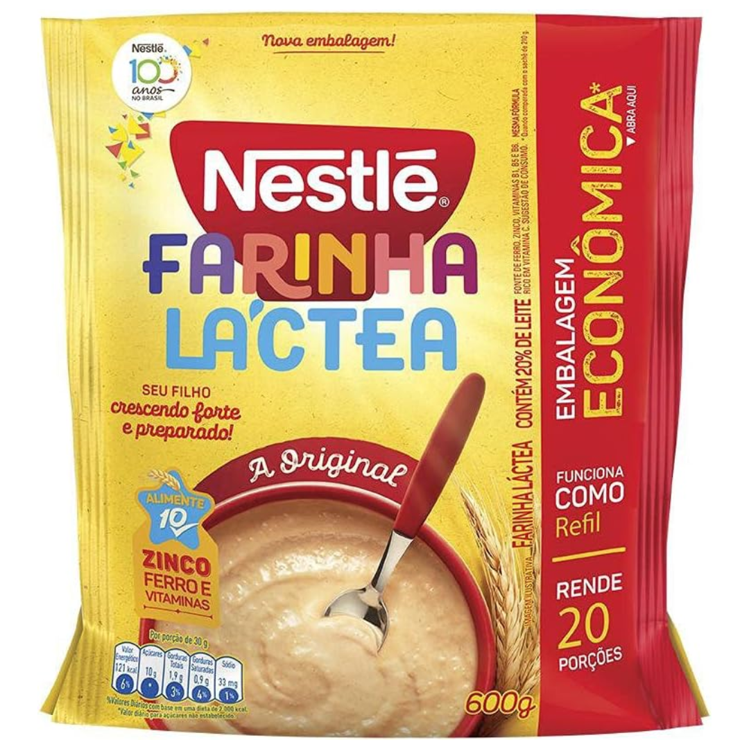 Nestlé Cereal Flour "Farinha Láctea" 600g - close to expire