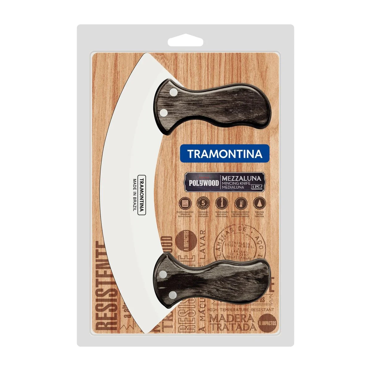 Tramontina Mincing Knife Polywood