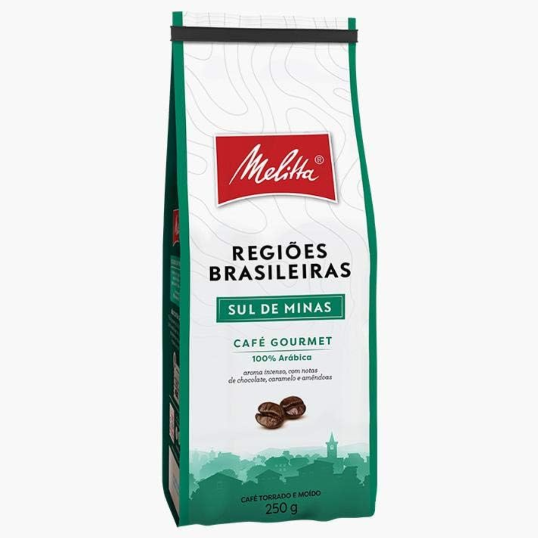 Melitta Gourmet Coffee Brazilian Regions Sul de Minas 250g