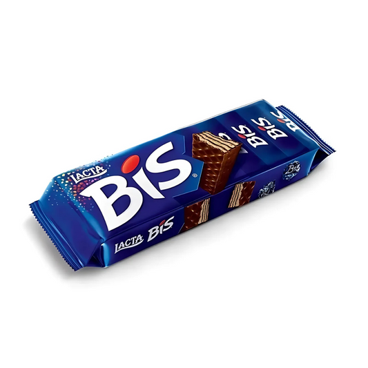 Lacta Bis Chocolate Wafer Biscuit 126g