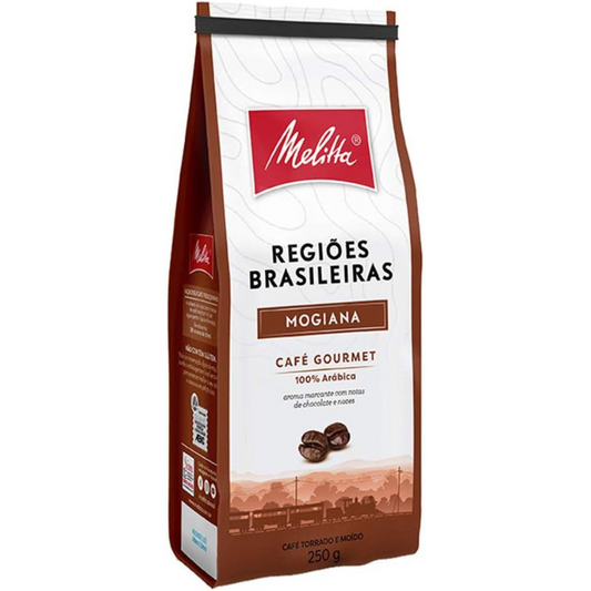 Melitta Gourmet Coffee Brazilian Regions Mogiana 250g - close to expire