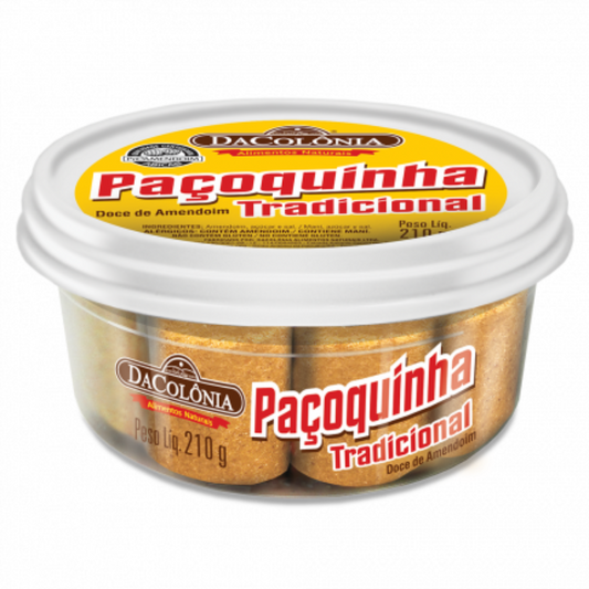 DaColônia Peanut Candy Rolls "Paçoca" 210g