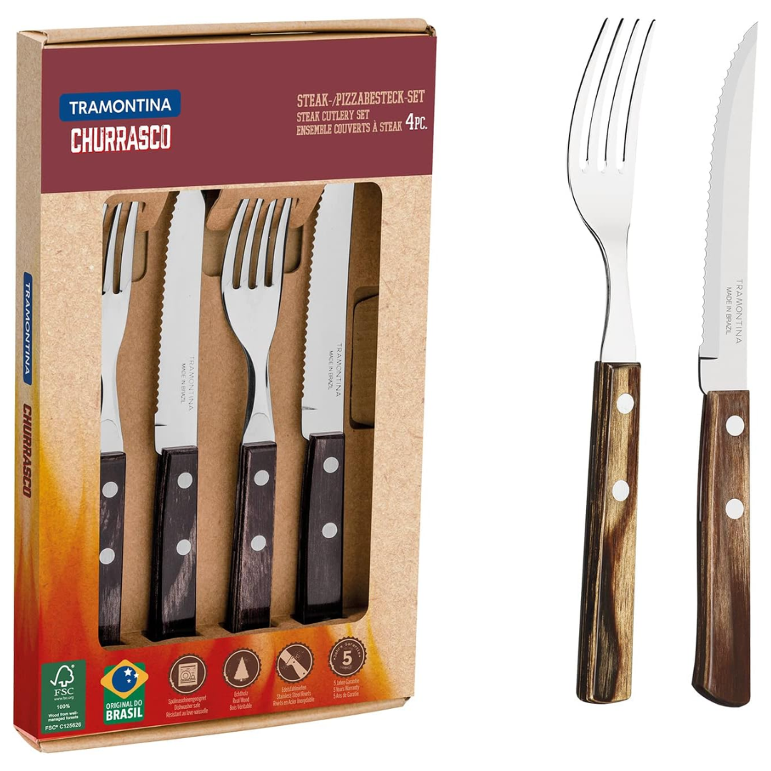 Tramontina Barbecue Cutlery Set (4 Pieces)