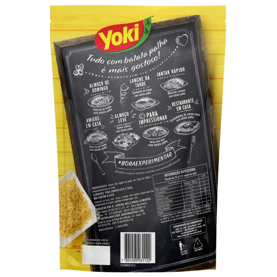 Yoki Shoestring Potatoes Extra Thin 100g