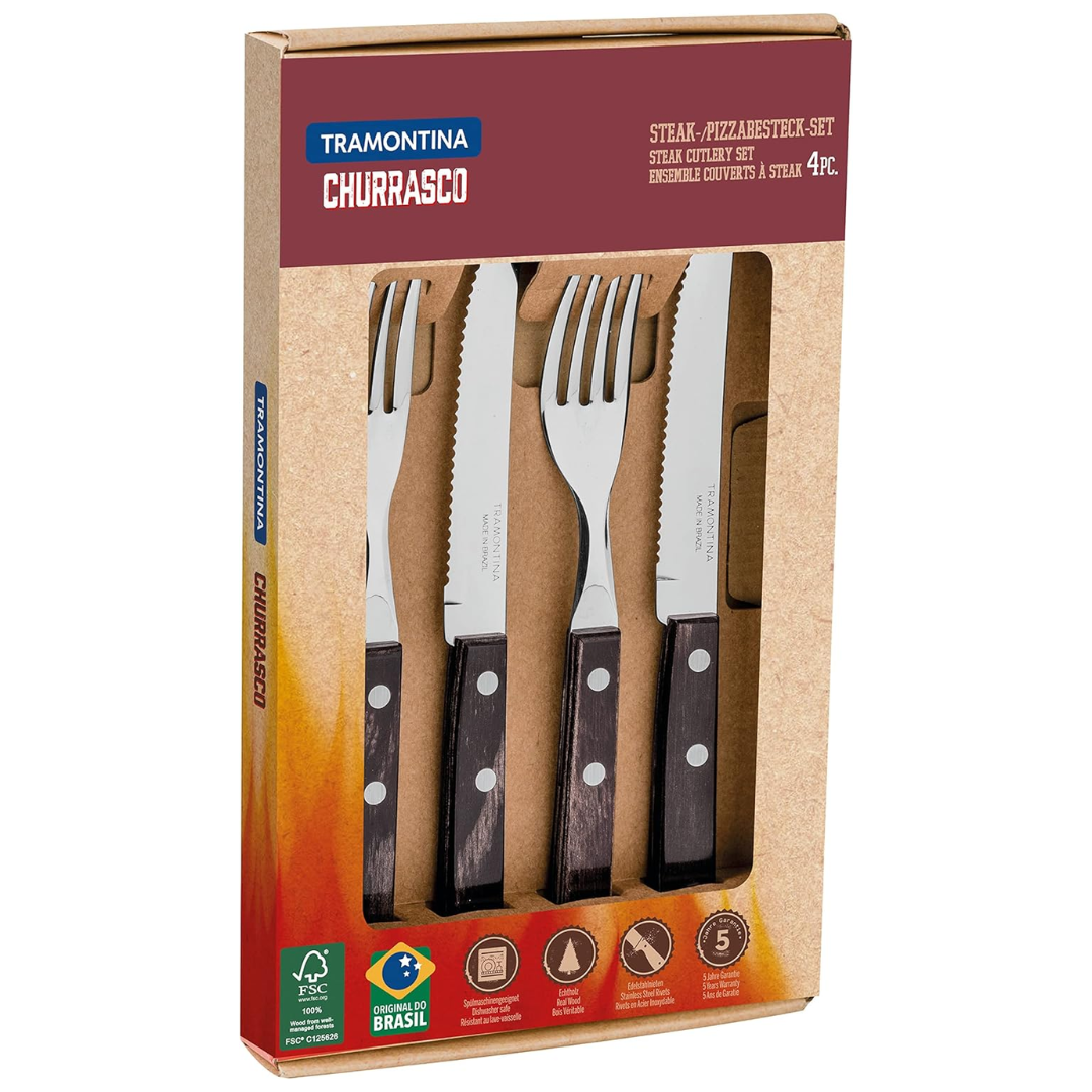 Tramontina Barbecue Cutlery Set (4 Pieces)