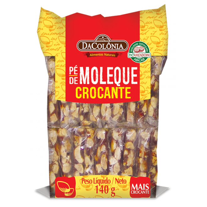 DaColônia “Pé de Moleque Crocante” Crispy Peanut Bar