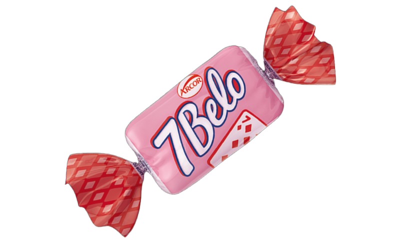 Arcor 7 Belo Raspberry Candy Chews 600g