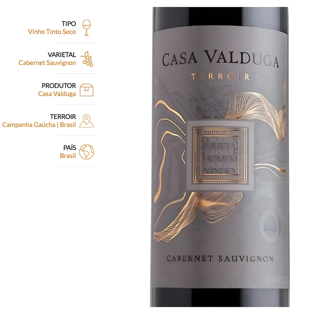 Casa Valduga Terroir Cabernet Sauvignon Red Wine 13% 750ml