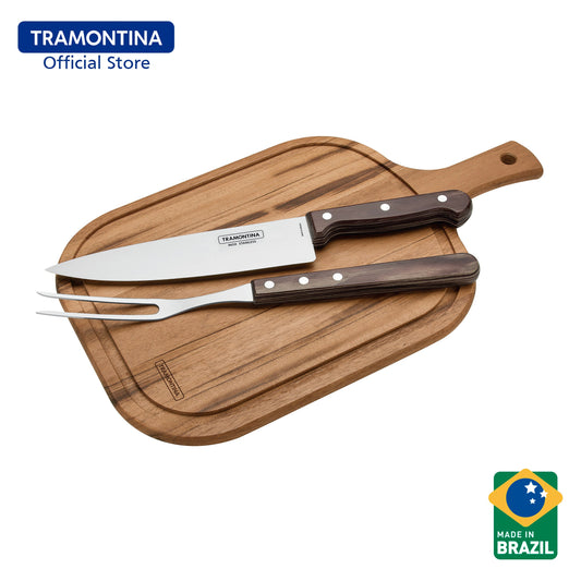 Tramontina Barbecue Set 3pcs (Polywood)