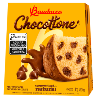 Bauducco Chocolate Chip Panettone mini  80g - close to expire