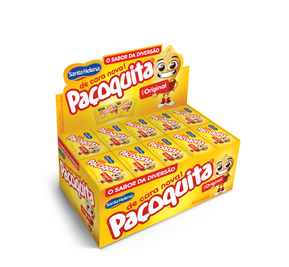 Santa Helena Peanut Candy Bar “Paçoquita” - Original Flavour - close to expire