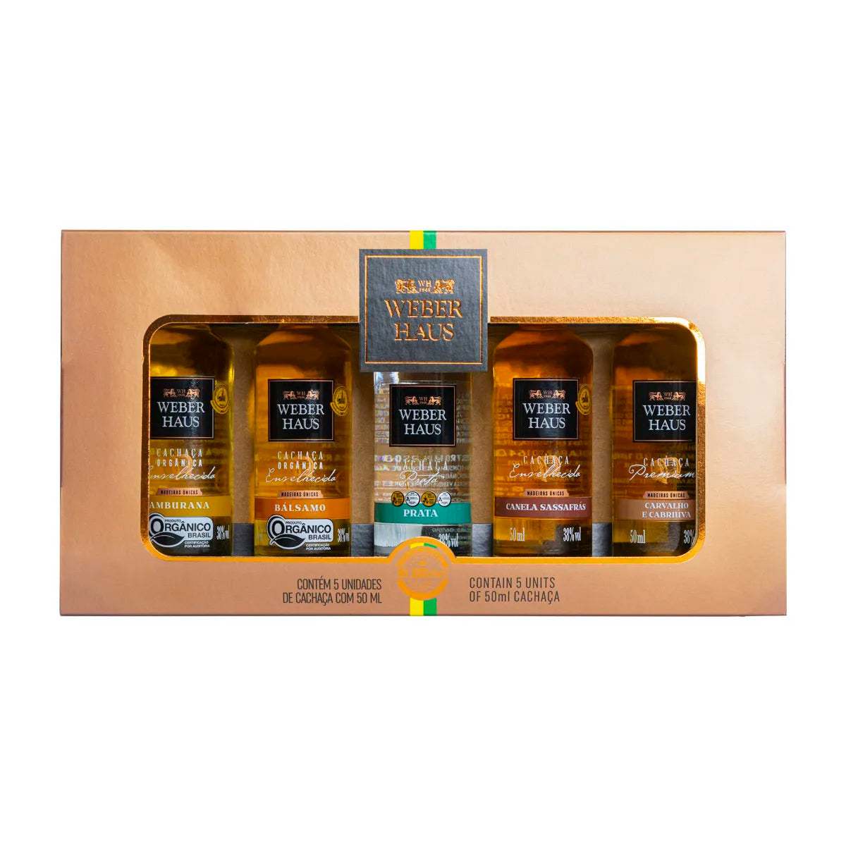 Weber Haus Kit Cachaça Collection 5 x 50ml