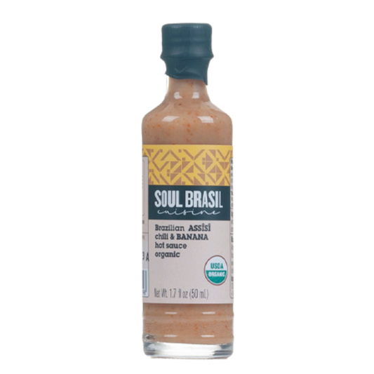 Soul Brasil Assisi Chilli and Banana Hot Sauce 50ml - USDA Organic