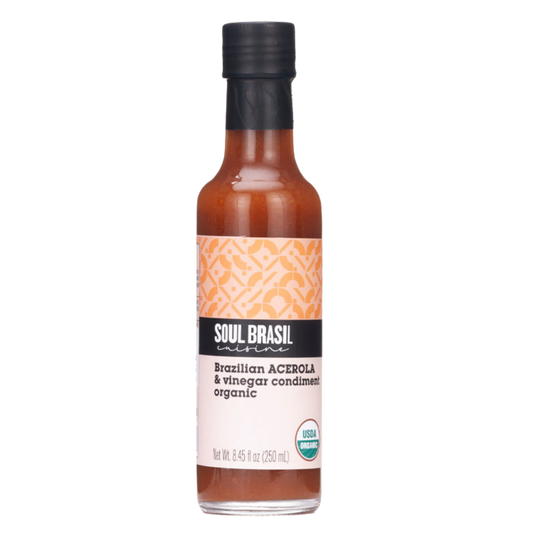 Soul Brasil Acerola Vinegar Condiment 250ml - USDA Organic