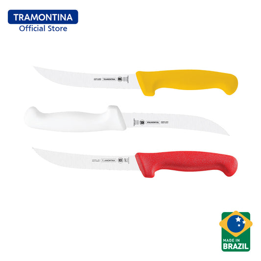 Tramontina Boning Knife with Antibacterial Protection Handle 6" (Professional Master) 3 Colors